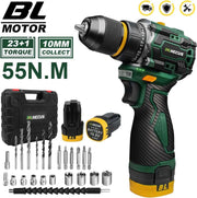 Boormachine - Mini Boormachine - Schroefmachine - Elektrische Boormachine - Elektrische Schroefmachine - 2x Accu - Met Koffer - Met Accessoires