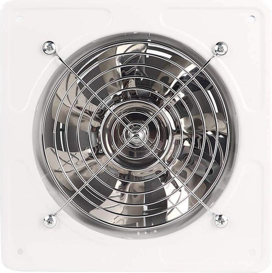 Axial Exhaust Blower Flow Fan for Warehouse Restaurant Garage - White .