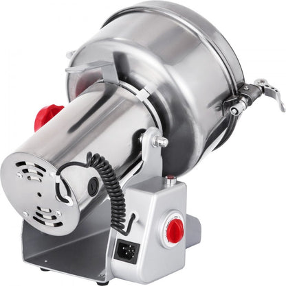 Grinder Grannmolen Molen 2000 W Swing Type Graanmolen Machine 1000 G Elektrische Graanmolen van 304 Roestvrij Staal met een 28000 t/min