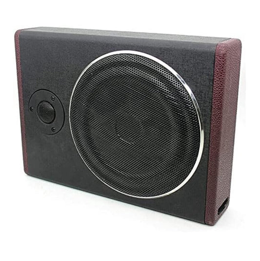 Subwoofer Auto - Subwoofer Auto Met Versterker Hoog Vermogen -   Actieve Instelbare - Bass Boost - 600W - 20Hz - 150Hz - Zwart