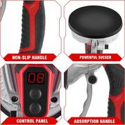 Tegeltiller - Tegelzuignap - Tegellifter - Tegelklem - Vacuum - Stenenklem - Tot 200kg - Elektrisch - Incl. 2x Batterij