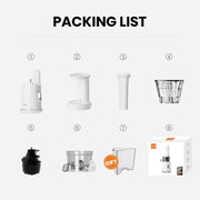 Mini Centrifuge - Mini Pers - Fruitpers - Groentepers - IJsmaker - Draagbare Blender - Elektrisch - Wit - Oplaadbaar - Makkelijk Schoonmaken