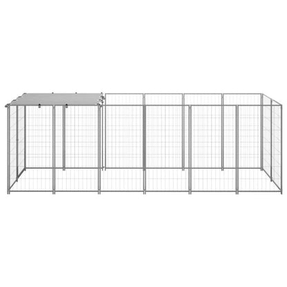 Hondenkennel – Hondenren – Hondenkooi – Dierenverblijf – Hondenhok – Groot 330x110x110 cm – Stevige Stalen Constructie – Weerbestendig Veilig Verblijf
