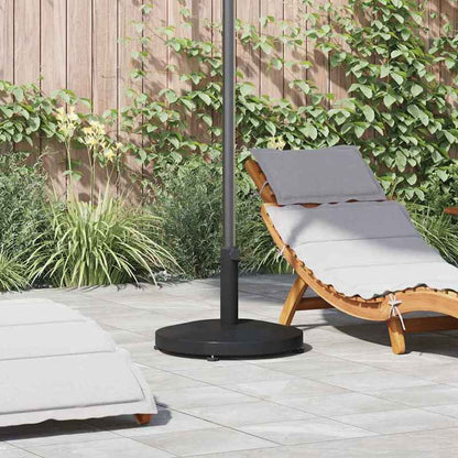 Parasolvoet – Parasolhouder – Parasolstandaard – Kruisvoet – Vulbare voet – Zwaar 25 kg – Stabiel met Wielen en Rem – Staal & Beton – 48x48x32 cm – Geschikt voor Grote Buitenparasol