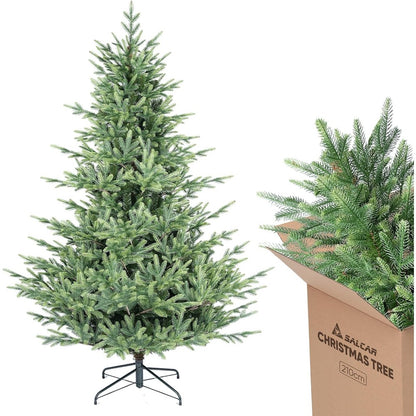 Kunstkerstboom – Nepboom – Kerstversiering – Dennenboom – Kersttak – 150 cm Hoog – 90% PE Injectie Gegoten Material
