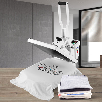 Hittepers – Transferpers – Sublimatiepers – Textielpers – DIY Hittepers – 15 x 15 inch Verwarmingsoppervlak – Digitale Temperatuur- en Tijdregeling
