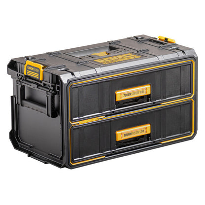TOUGH SYSTEM 2.0 TOOLBOX WITH 2 DRAWERS - DWST83529-1