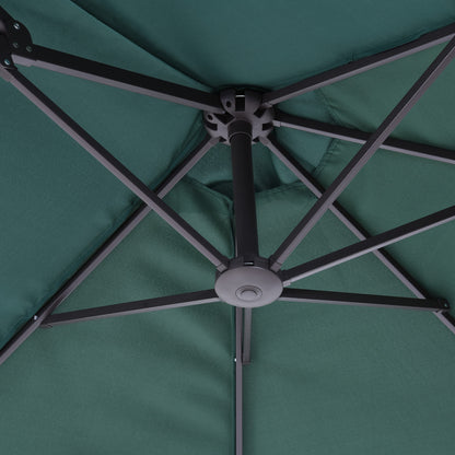 Parasol – Zweefparasol – Stokparasol – Tuinparasol – Terrasparasol – Extra Groot 460x270 cm – Hoogwaardig Polyester 180 g/m²