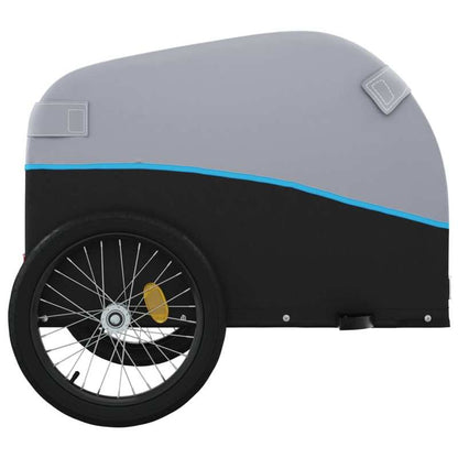 Fietskar – Fietstrolley – Fietsaanhanger – Transportkar – Kinderfietskar – Robuust metalen frame – Max. draaggewicht 45 kg