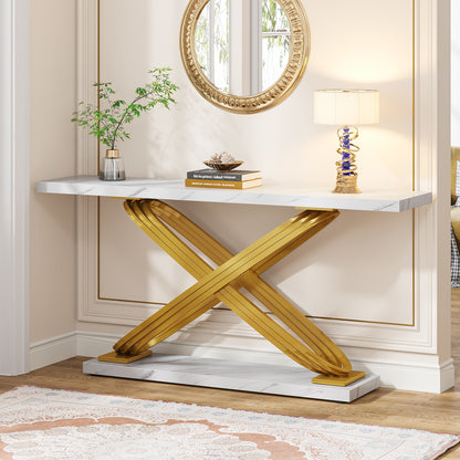 Sidetable – Sidetable Smal – Haltafel – Bijzettafel – Sofa Tafel – Ruimtebesparend Ontwerp – Duurzaam Hardhouten Onderstel