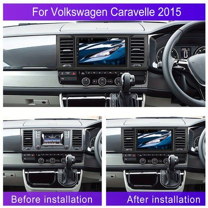 Android Autoradio – Navigatiesysteem – Multimedia Speler – Carplay Radio – Bluetooth Radio – 9 Inch 1280P HD IPS Scherm – Draadloze Connectiviteit Met AHD Achteruitrijcamera