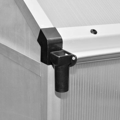 Kweekkas – Tuinkas – Broeikas – Plantenkas – Serre – Aluminium Frame – 4,6 m² Groeiruimte – Duurzaam Weerbestendig – Transparante Panelen – Verstelbare Ventilatie & Deuren