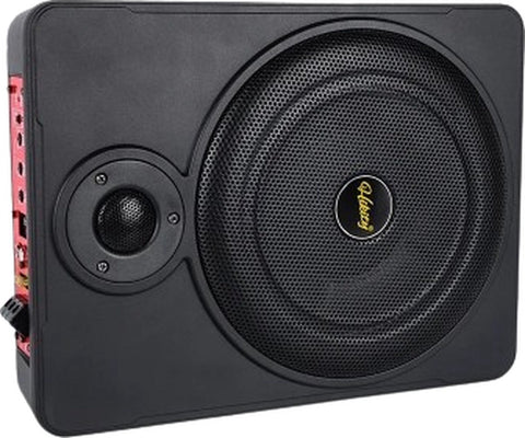 Auto Subwoofer Audio - 800W - Krachtige luidspreker - 90db - Onderstoel Woofer - Subwooferbehuizing met kabel - 40Hz-20KHz - Zwart