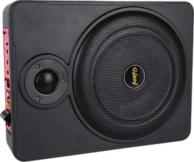 Auto Subwoofer Audio - 800W - Krachtige luidspreker - 90db - Onderstoel Woofer - Subwooferbehuizing met kabel - 40Hz-20KHz - Zwart