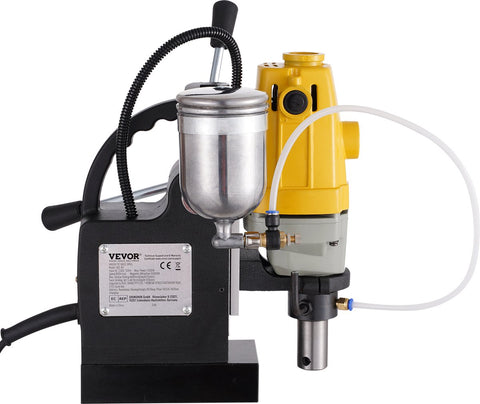 Magneetboormachine - met 6-delige HSS gatenfrezenset - 670 tpm -12000N - 1100W - MD40 - Magneetkracht Magneetboorsysteem