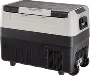 Mini Koelkast 45L - Auto Koelkast - Camping Koelkast - 2 in 1 Dubbele Zone - 100/240V/12V Auto Stekker - Grijs