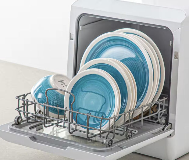 Dinnerware set Blue/White - Ceramic - 4 large plates - 4 small plates - 4 deep plates - 4 bowls - 16 pieces - Blue - White