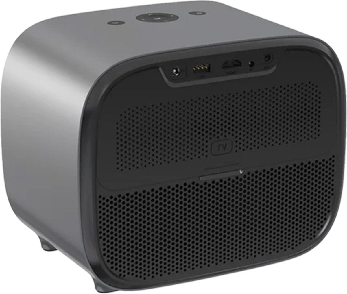 E3 Pro Projector, 500 ANSI, Native 1080P, 4K Decoding, Android TV, Autofocus &amp; Keystone Correction - EU Plug