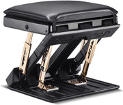 Footrest Desk with Massage Function - Ergonomic Footrest with Adjustable Leg Rest and Soft Cushion - Loadable up to 55 kg