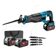 Reciprozaag Pro8 - Professioneel - Krachtig 3000W - Snelheid Variabel - Incl 2 Accu's - Lader - 4 Zaagbladen - 18V Compatibel - Opbergtas
