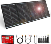 Zonnepanelen Compleet Pakket - Zonnepaneel met Stekker - Plat Dak - 200W