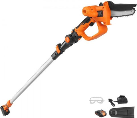 Boom Snoeigereedschap - Snoerloze Stokzaag - Zaag voor Hoge Takken - 2-in-1 - 8 ft Snoerloos Tuingereedschap voor Het Snoeien van Bomen - 22000RPM