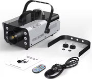 Rookmachine met verlichting - Ledverlichting - 6 Kleuren - 1200W - Mist machine - Bruiloft - Halloween - Feest