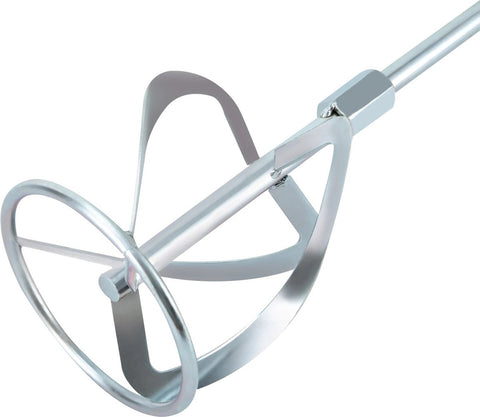 Cement mixer - Mortar mixer - Cement - Hand stirrer - Cement mortar - Double blade - 1500W - 220V - Length 88.5cm