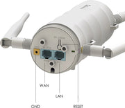 Wifi Versterker - Wifi Repeater - Wifi Extender - 1200Mbps - Dual Band 2.4G + 5GHz - 4 Externe Antennes - Weerbestendig