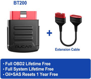 OBD2 Scanner - OBD2 - Diagnose Computer - Foutverwijdering - Autodiagnose - voor Alle Auto's - Bluetooth - Wifi - Automotive Diagnose Tools - Zwart