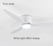 Plafondventilator met verlichting - 132cm - Afstandsbediening - Plafond Lamp - Wit - Slaapkamer - LED - Timer - 6 standen - Plafonniere