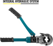 Krimptang - Hydraulische Krimper - TH Kaken - Hydraulische Pex Pijp Aluminium Plastic Pijp Krimptang - Blauw