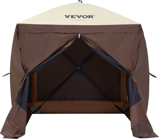 Tuintent - Paviljoen Partytent - Pop-up Tent - Opvouwbare - Hoofdmateriaal 300D Oxford-Stof + Glasvezel - 4 Personen - met Draagtas - 1,83x1,83x2,1m