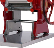 Manual Noodle and Pasta Machine - Dumpling Wrapper Machine - Stainless Steel Pasta Maker - Spaghetti Dough Roller - Home Kitchen Appliance