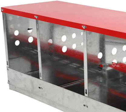 Kippennestbox - 3 Plekken - Kippenhok Met Ren - Kippenren - Kippenhokken - Kippenhok Met Buitenverblijf