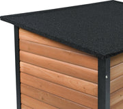 Hondenhok - Uitneembare bodem - Anti-roest - Hondenhok binnen - Weerstbestendig - Hondenhok buiten - 110x75x85 cm