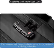 Vacuümrugzak - 60L - Waterdichte rugzak - 17” laptopvak - Inclusief pomp - 49 cm x 32 cm x 15 cm /20 cm - Blauw