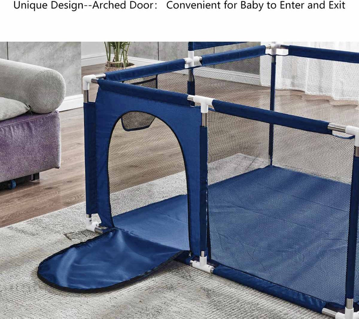 GrondBox Voor Baby - Veilige Kinderbox - en Speeltuin voor Kinderen - Altijd Uw Handen Vrij - Met Deze Handige Grondbox - Speelbox