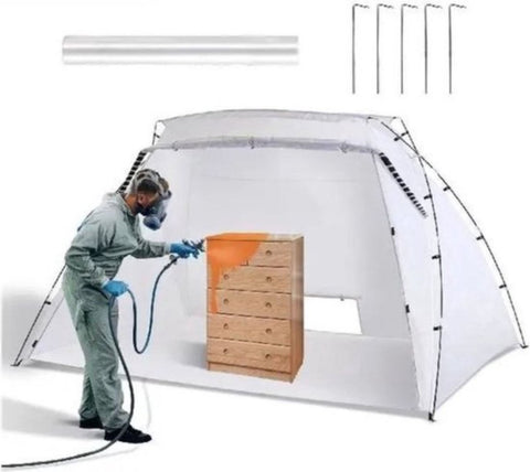 Verftent - Draagbare Verf Spuiterij - Spuitcabine - Geschikt Voor verf accessoires