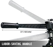 Tegelsnijder - 1000mm - Handmatige Keramische Tegelsnijmachine - Met Twee Wielen & Rubberen Handgreep - voor het Snijden van Tegels - keramiek - Porseleinen Tegels