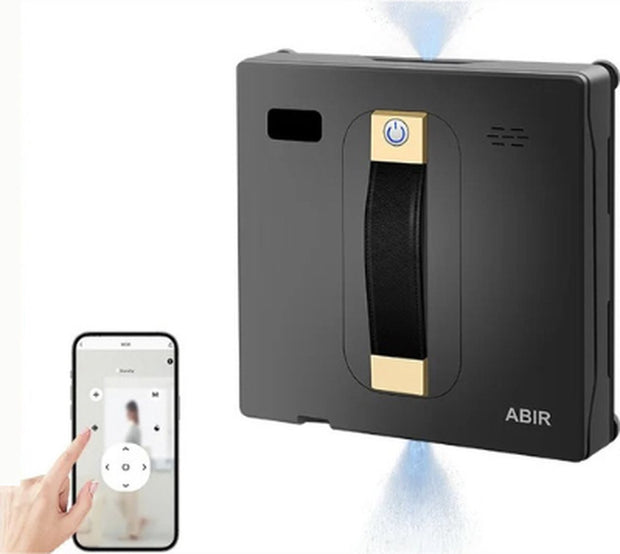 Raamreinigingsrobot - Robotraamreiniger - Slimme Ramenlapper - Voor Ramen & Tegels - Automatische Ramenwasser - Robot Ramen Lapper - Automatische Ramenlapper - Dubbele Watersproeier - Sensoren - App Bedienbaar - Thuis & Kantoor