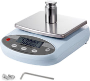 Laboratoriumweegschaal - Analytische Balans - 0,01g Nauwkeurigheid - LCD Scherm - Roestvrijstalen Bakje - Breed Toepassingsgebied voor Laboratoria - Juwelierszaken - Onderzoeksinstellingen