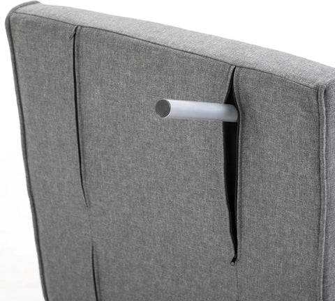 Slaapstoel - Uitklapbaar - Slaapbank - Logeerbed - Zetelbed - Slaapfauteuil - Vouwbed - 1 persoons - Zeer comfortabel - Grijs