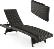 Zonnebed - zwart - ligbed - zonnebedden ligbedden - ligbed tuin - tuin - zomer - zon - ligbedden - ligbed buiten
