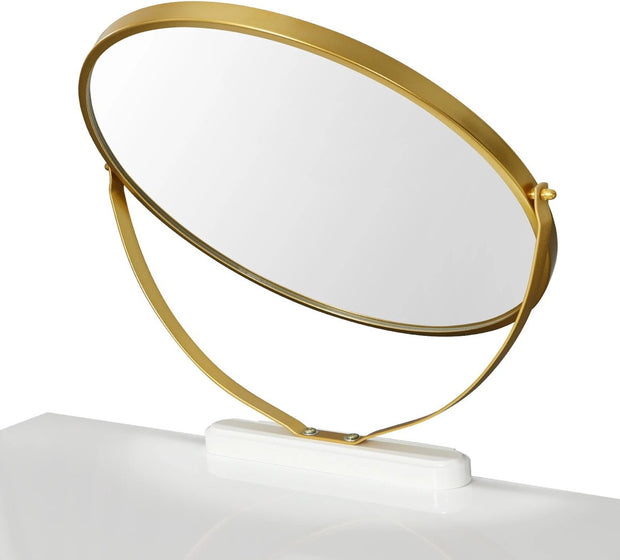 Kaptafel - Make up organizer - Inclusief spiegel, kruk en lades