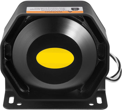 Noodsirene - 8 Tonen - ≥130dB - 200W - 12V - Met Afstandsbediening En Accessoireset - Geschikt Voor Noodgevallen - QUORE