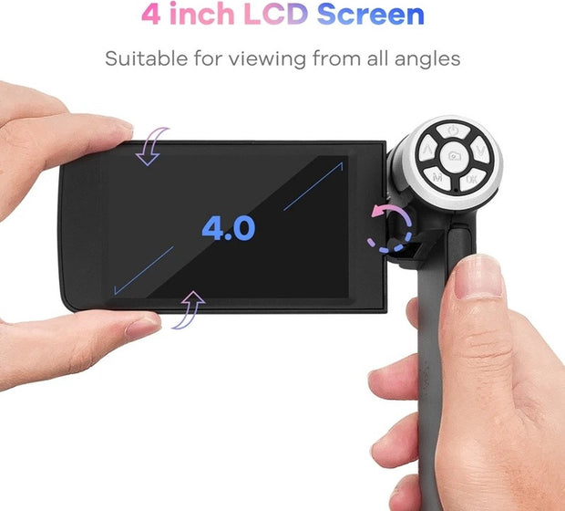 Microscoop - Microscoop junior - Kindermicroscoop - Draagbare Microscoop Voor Kinderen En Volwassenen - Vergroot x1000