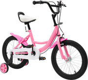Kinderfiets - 16 Inch - Spelen - 5 tot 8 Jaar - Buiten - Roze