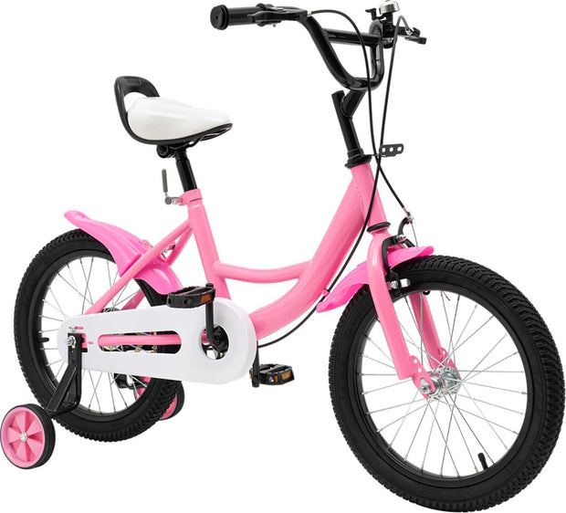 Kinderfiets - 16 Inch - Spelen - 5 tot 8 Jaar - Buiten - Roze