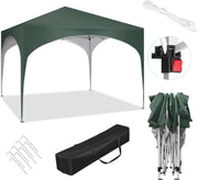 Waterdichte Partytent - 3x3m - Verstelbaar en Stevig voor Tuin - Camping en Evenementen